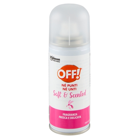 OFF! Soft&Scented spray secco, insetto repellente, contro le zanzare, 100ml